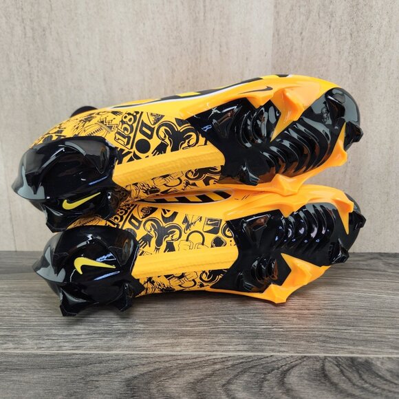 Nike Vapor Edge Pro 360 2 NRG Size 10.5 Mens Laser Orange Black Football Cleats - Picture 15 of 15